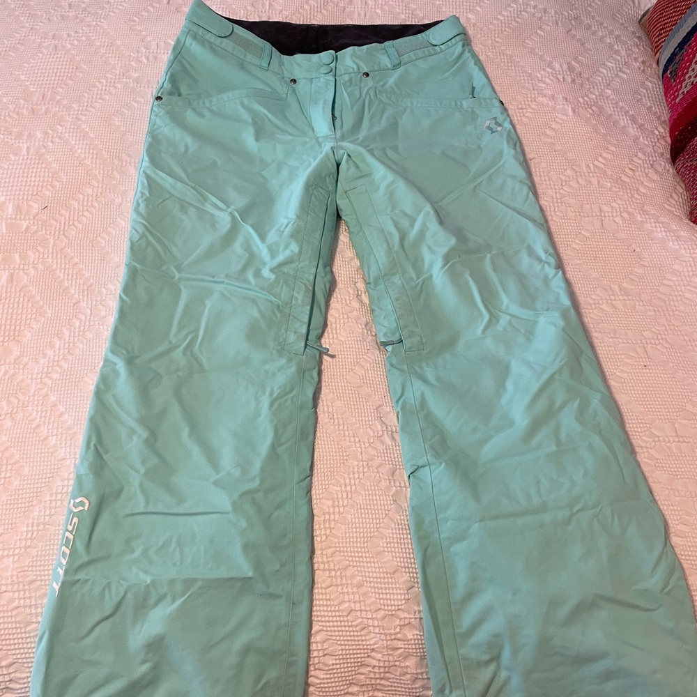 Turquoise Scott Ski/Snowboard pants